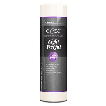 Light Weight Stabilizer White 10in x 10 yds by OESD, Image