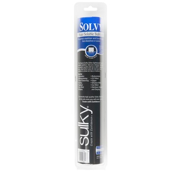 Solvy Lightweight Water Soluble Stabilizer 12in x 9 1/2yds by Sulky