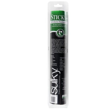 Sticky Plus Self-Adhesive Tear-Away Stabilizer White 12in x 6yds by Sulky, Image