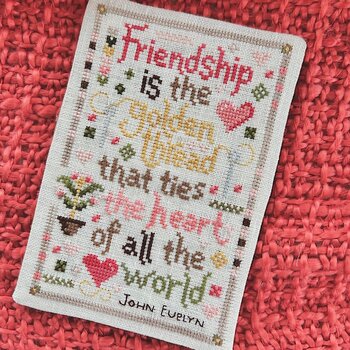 The Golden Thread Cross Stitch Pattern