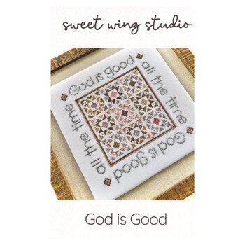 God Is Good Cross Stitch Pattern, Image