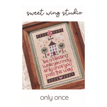 Only Once Cross Stitch Pattern, Image