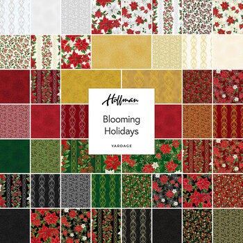 Blooming Holidays  Yardage by Hoffman Fabrics, Image