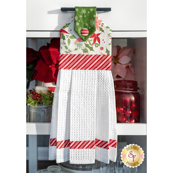  Hanging Towel Kit - Once Upon a Christmas - White, Image