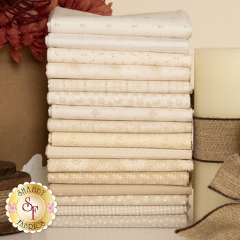 Latte  16 FQ Set by Andover Fabrics, Image