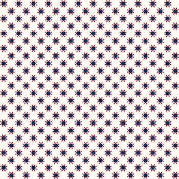 Star-Spangled Beauty MAS10845-E Soft White by Kimberbell for Maywood Studio, Image