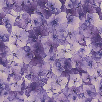 Garden Delight FLEUR-CD3505 LILAC by Timeless Treasures Fabrics, Image