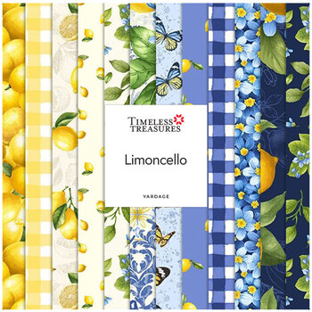 Limoncello  Yardage by Timeless Treasures Fabrics, Image