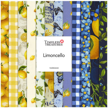 Limoncello  Yardage by Timeless Treasures Fabrics, Image