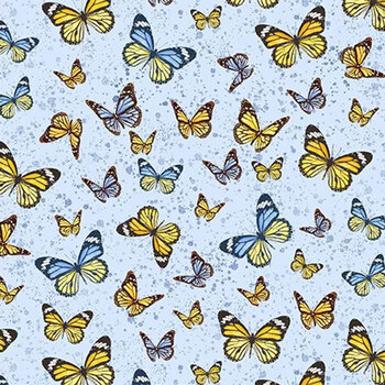 Limoncello BUG-CD3449 BLUE by Timeless Treasures Fabrics, Image