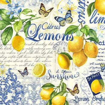 Limoncello FRUIT-CD3441 CREAM by Timeless Treasures Fabrics