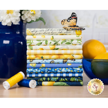 Limoncello  12 FQ Set by Timeless Treasures Fabrics, Image
