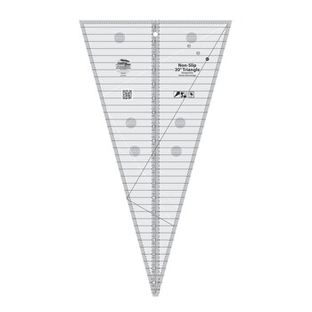 Creative Grids 30 Degree Triangle Quilt Ruler, Image