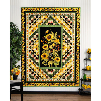 SAMPLE - Sunflower Splendor Panel Quilt