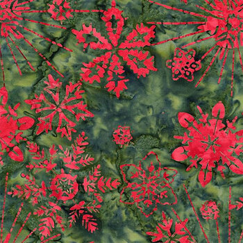 Tonga Mistletoe B1601-HOLIDAY  by Timeless Treasures Fabrics, Image