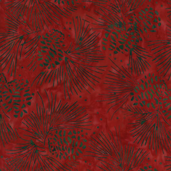 Tonga Mistletoe TONGA-B3572 JINGLE by Timeless Treasures Fabrics, Image