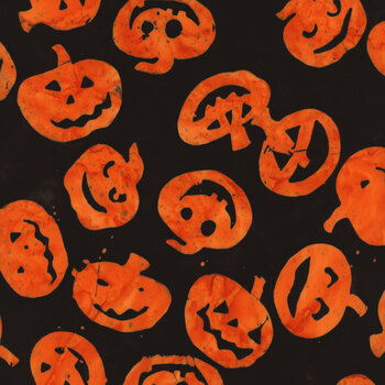 Tonga Haunted B3550-FLAME by Timeless Treasures Fabrics, Image