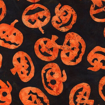 Tonga Haunted B3550-FLAME by Timeless Treasures Fabrics, Image