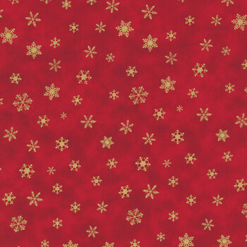 Holiday Blenders ICE-CM3467 RED by Timeless Treasures Fabrics, Image