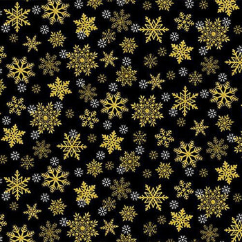 Merry Christmas CM3627-BLACK by Timeless Treasures Fabrics, Image