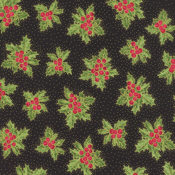 Joyful DONA-CM3715 BLACK by Timeless Treasures Fabrics, Image