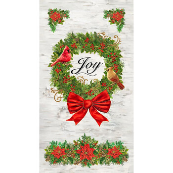 Joyful CM3710-JOY Panel by Timeless Treasures Fabrics, Image