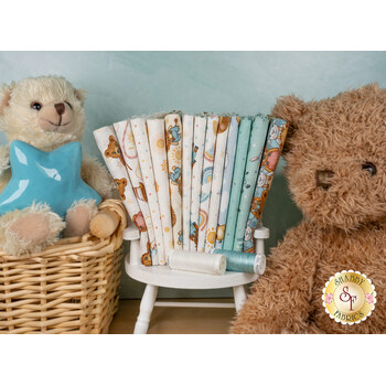 Boho Buddies  13 FQ Set by Sharon Kuplack for Henry Glass Fabrics, Image