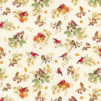 Gather With A Grateful Heart HARVEST-CD3519 CREAM by Timeless Treasures Fabrics, Image