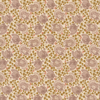 Gather With A Grateful Heart HARVEST-CD3521 CREAM by Timeless Treasures Fabrics, Image