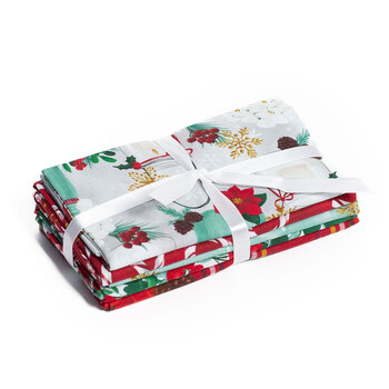 Holiday at Home 5 FQ Set by Fabric Palette, Image