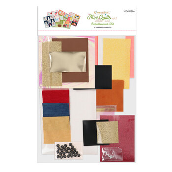  Kimberbell - Mini Quilts Vol. 1: Months 1 to 6  - Embellishment Kit, Image