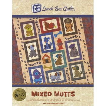 Mixed Mutts - Machine Embroidery CD, Image