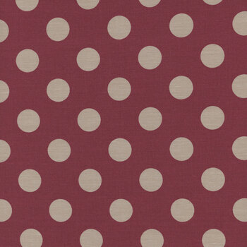 Chambray Dots 160053 Burgundy by Tilda, Image