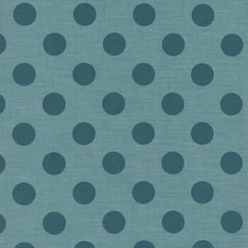 Chambray Dots 160058 Aqua by Tilda, Image