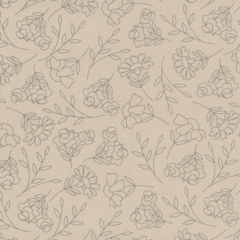 Abloom 29211-20 Stone by Corey Yoder for Moda Fabrics, Image