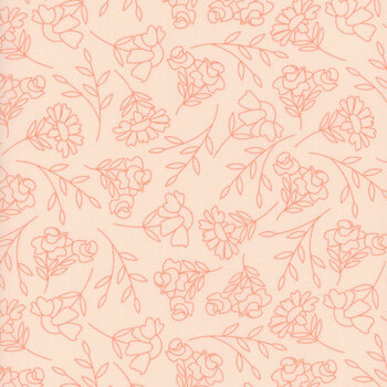 Abloom 29211-14 Pale Pink by Corey Yoder for Moda Fabrics, Image