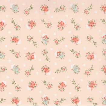 Abloom 29213-14 Pale Pink by Corey Yoder for Moda Fabrics, Image