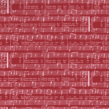 Berry & Pine 5244-14 Cranberry by Lella Boutique for Moda Fabrics, Image