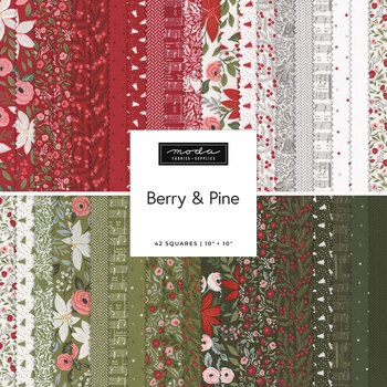 Berry & Pine  Layer Cake by Lella Boutique for Moda Fabrics - RESERVE, Image