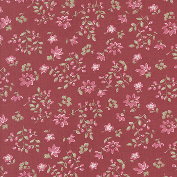 A Very Sweet Christmas 3061-13 Poinsettia by Bunny Hill Designs for Moda Fabrics