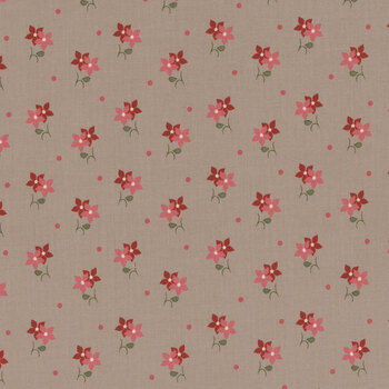 A Very Sweet Christmas 3063-17 Stone by Bunny Hill Designs for Moda Fabrics, Image