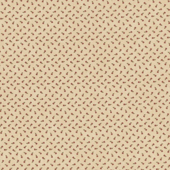 A Vintage Christmas 9784-11 Tan by Kansas Troubles Quilters for Moda Fabrics, Image