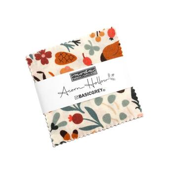 Acorn Hollow  Mini Charm Pack by BasicGrey for Moda Fabrics - RESERVE, Image