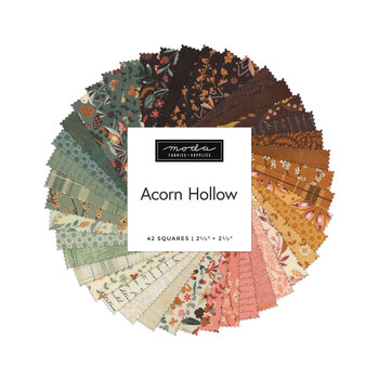 Acorn Hollow  Mini Charm Pack by BasicGrey for Moda Fabrics - RESERVE, Image