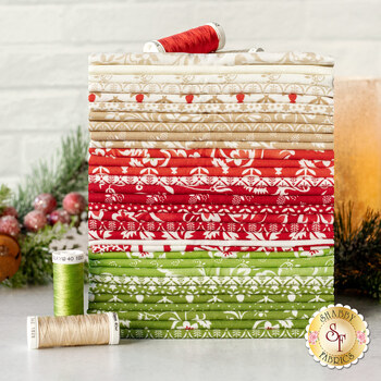 Buon Natale  30 FQ Set + Panel by Fig Tree & Co. for Moda Fabrics - RESERVE, Image