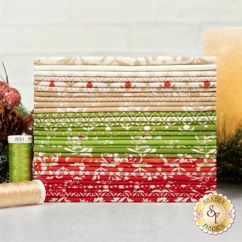 Buon Natale  30 Fat Eighth Set by Fig Tree & Co. for Moda Fabrics - RESERVE, Image