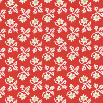 Buon Natale 35402-13 Poinsettia by Fig Tree & Co. for Moda Fabrics, Image