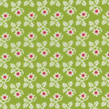 Buon Natale 35402-15 Cedar by Fig Tree & Co. for Moda Fabrics, Image