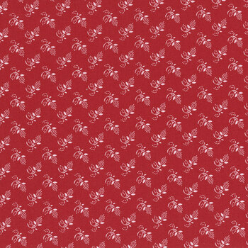 Buon Natale 35404-14 Pomegranate by Fig Tree & Co. for Moda Fabrics, Image