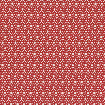 Buon Natale 35405-14 Pomegranate by Fig Tree & Co. for Moda Fabrics, Image